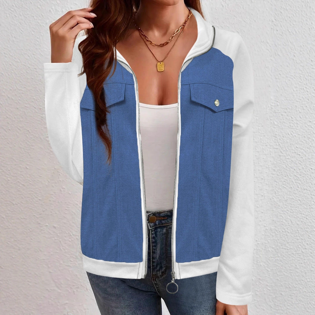 Ladies Casual Sweater with Side Pockets and Fashionable Lune London