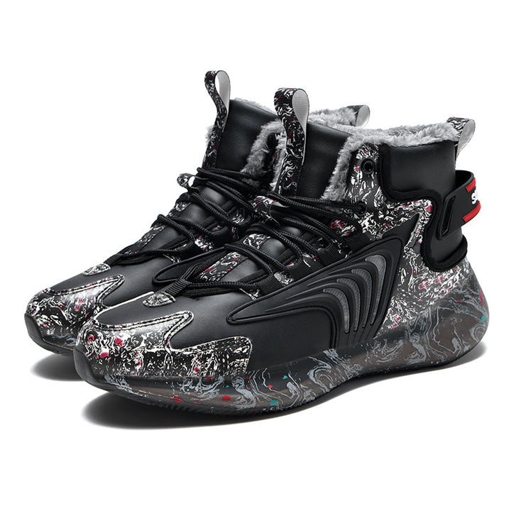 High-top sneakers for women with insulated inner lining and non-slip sole Lune London