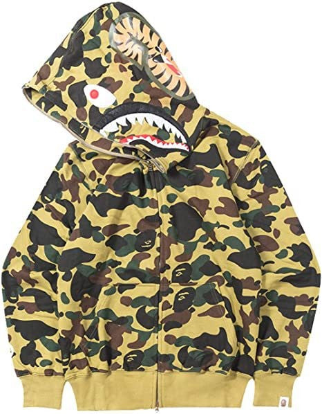 Women's hoodie jacket with modern camouflage design and high-quality cotton blend Lune London