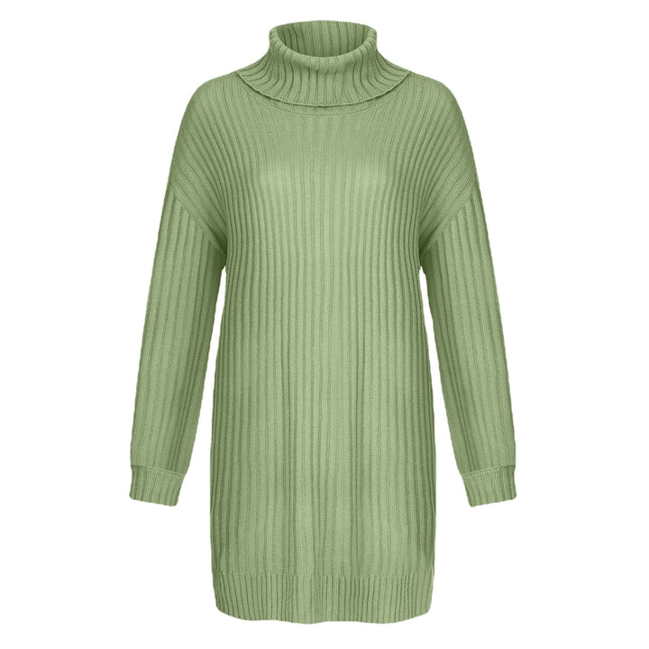Chunky knit turtleneck sweater for women, relaxed fit Lune London