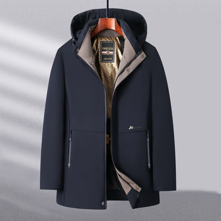 Functional windbreaker jacket for men with versatile pockets Lune London