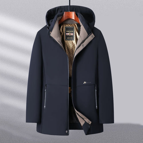 Functional windbreaker jacket for men with versatile pockets Lune London