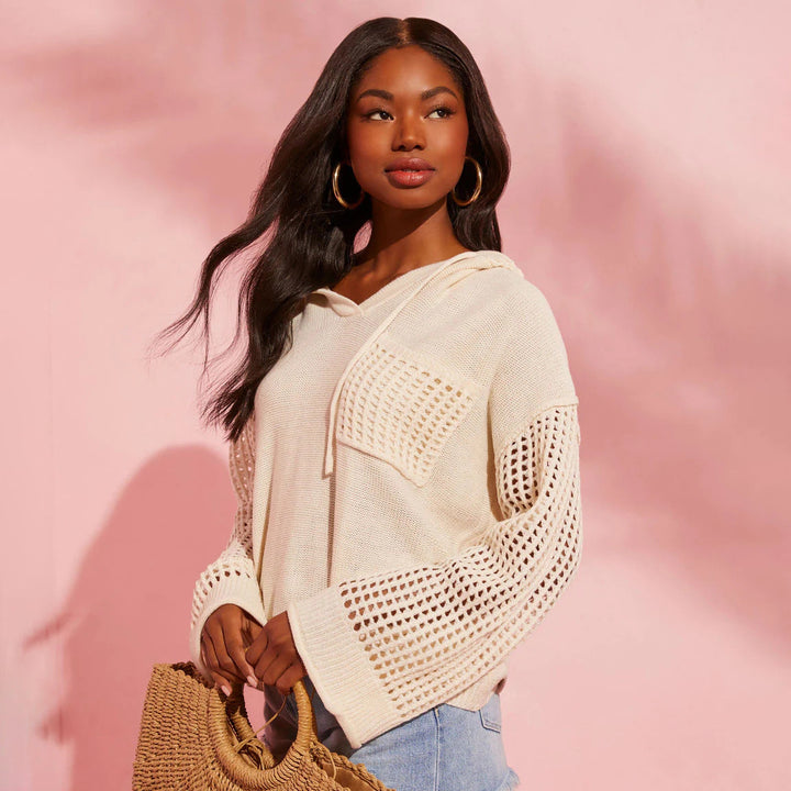 Ladies lightweight knit sweater Lune London