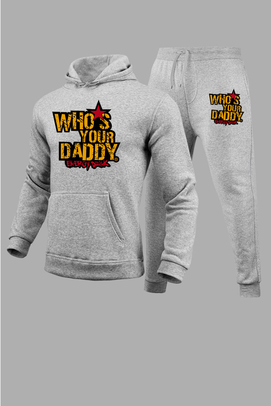 Women’s hoodie and jogger set with creative statement print Lune London