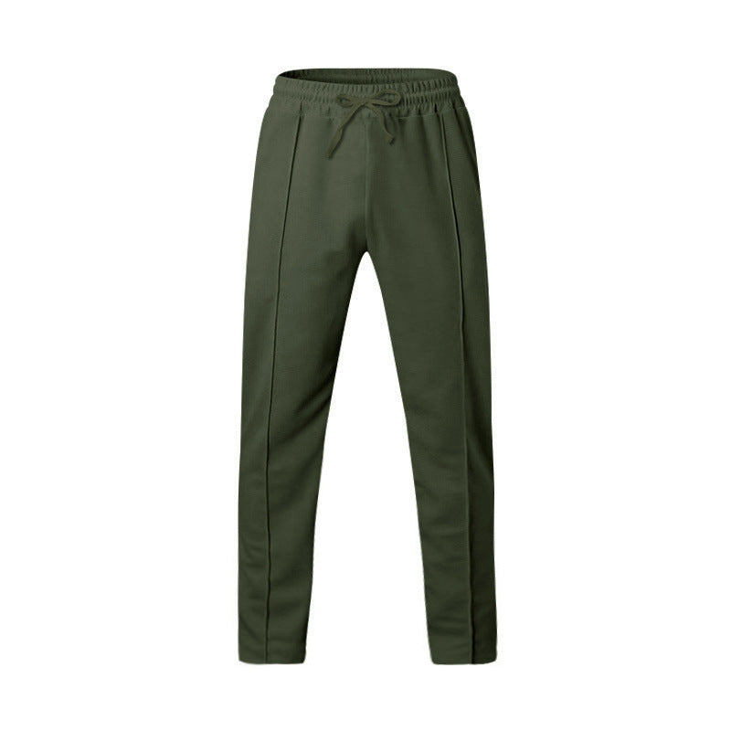 Men's sporty jogger pants with elastic waistband and functional side pockets Lune London