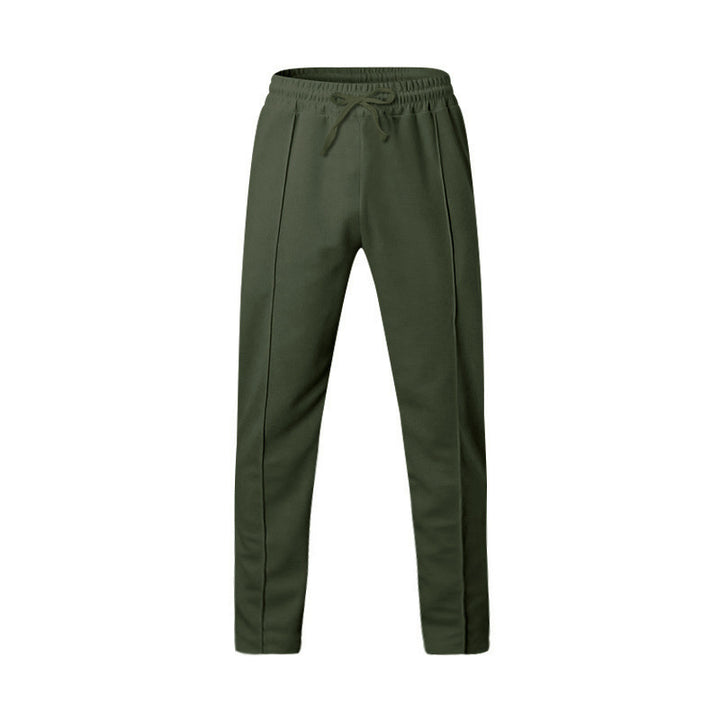 Men's sporty jogger pants with elastic waistband and functional side pockets Lune London