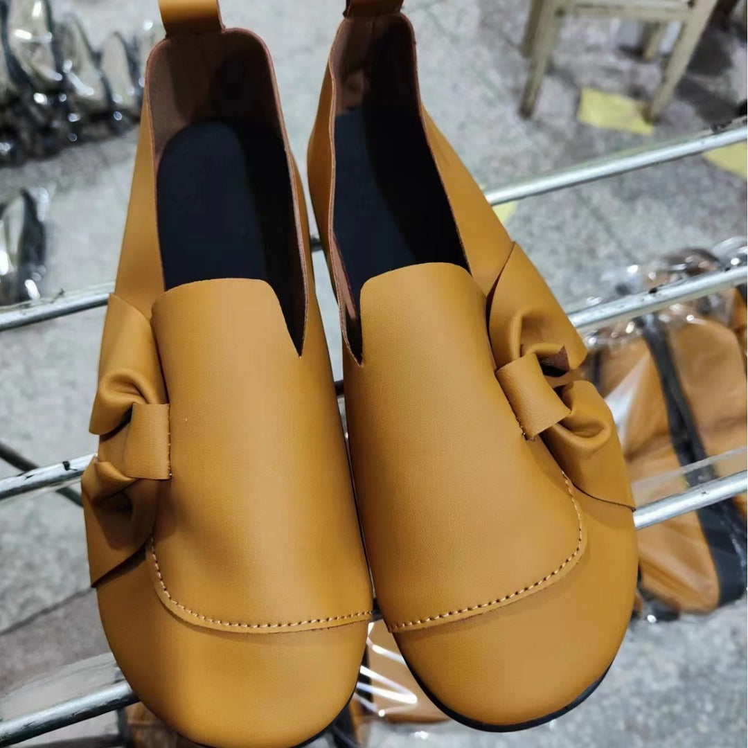 Women Chic Slippers with Bow Detail Lune London