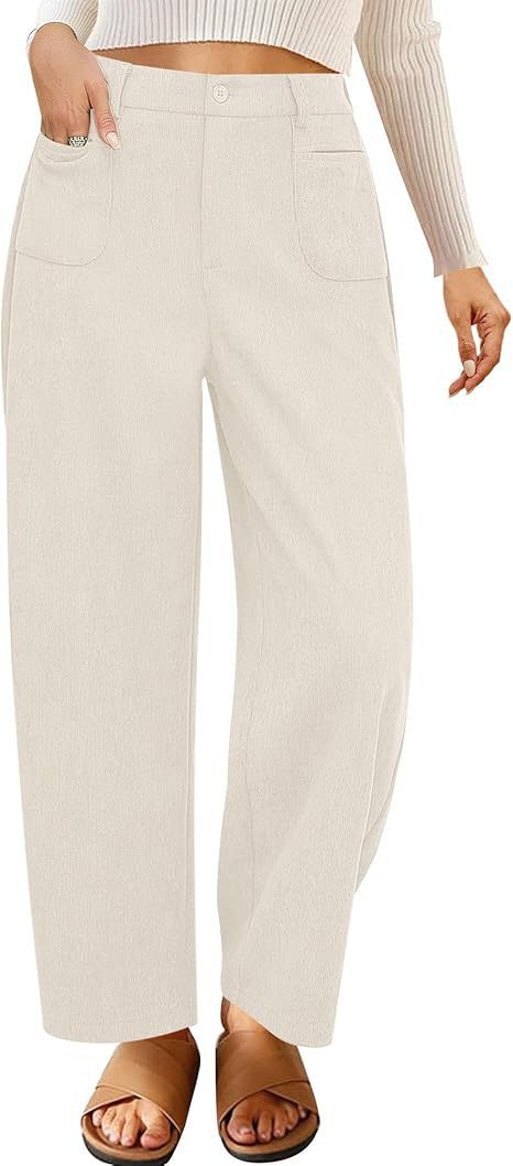 Leisure trousers for women cut generously with practical pockets Lune London