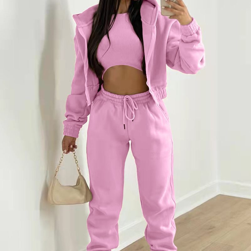 Lune London Women's Short Hoodie and Sport Jogging Set