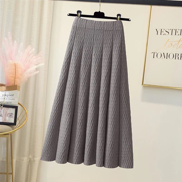 Jupe midi évasée élégante pour femmes Chic & Stil