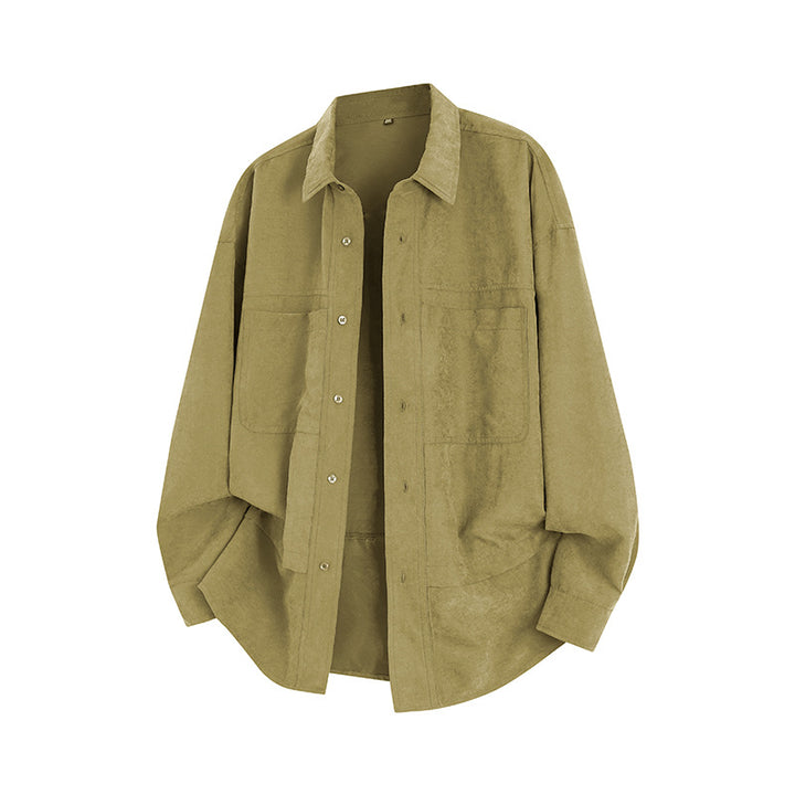 Casual overshirt jacket for men with practical chest pockets Lune London