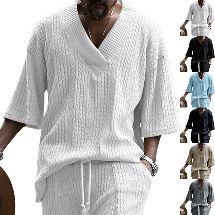 Women Oversized Sweater with V Neck and Chic Structure and Style