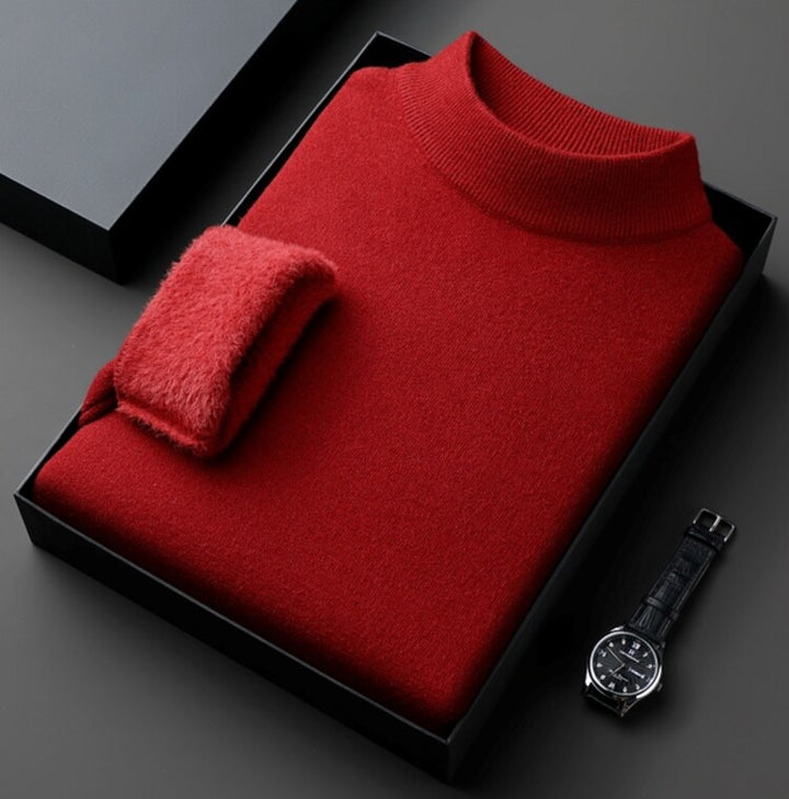 Warm turtleneck pullover for ladies made of high-quality cotton Lune London