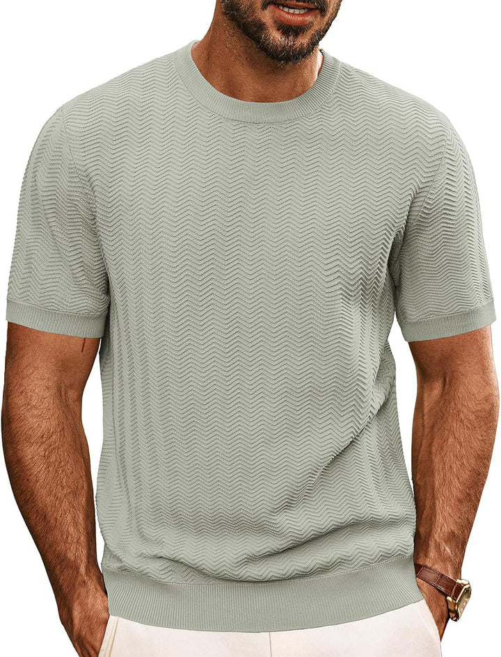 Men's structured crew neck t-shirt Lune London