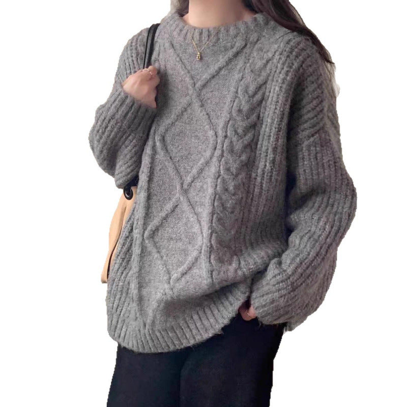 Pull oversized confortable pour femme en maille fine Chic & Stil