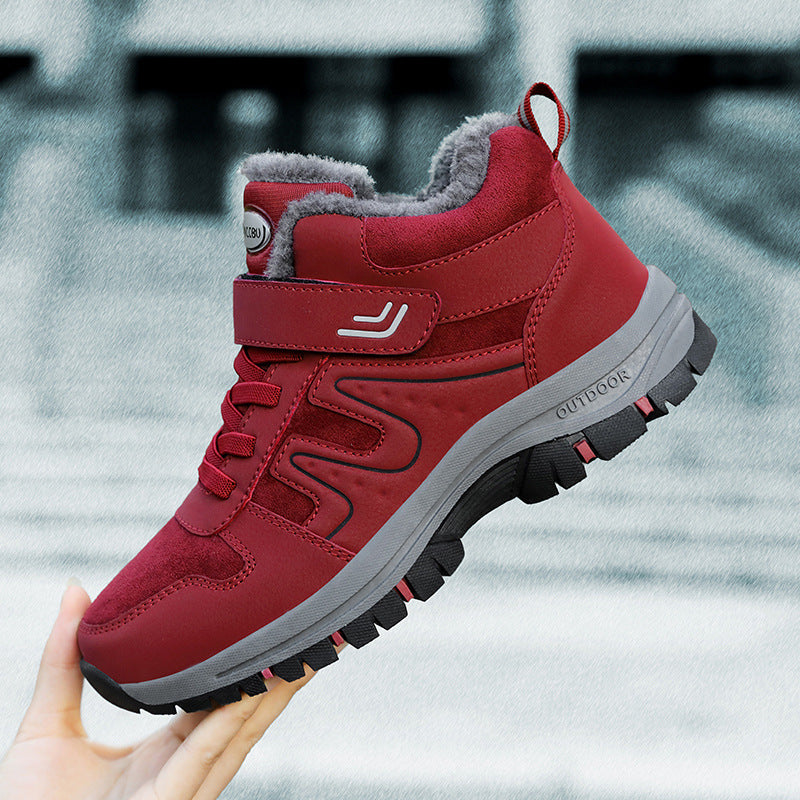 Women Winter Hiking Boots with Non-Slip Sole and Insulated Lining Lune London