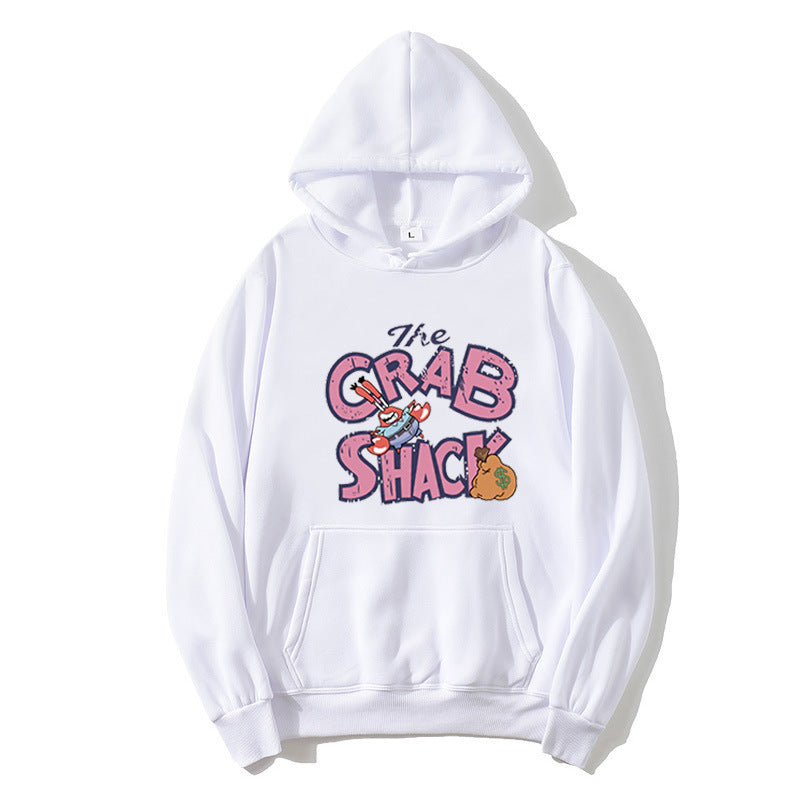 Women's hoodie with creative crab motif Chic & Style