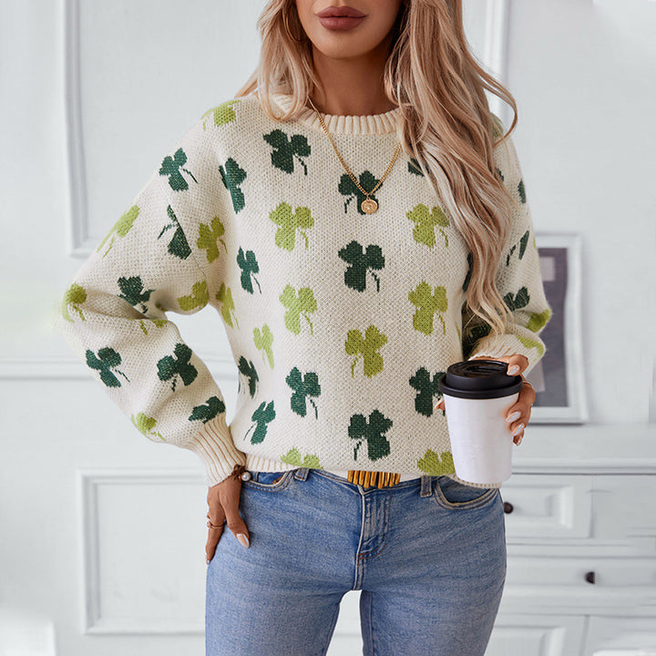 Lune London patterned women's sweater