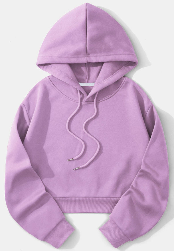 Lune London Casual Cropped Hoodie for Women