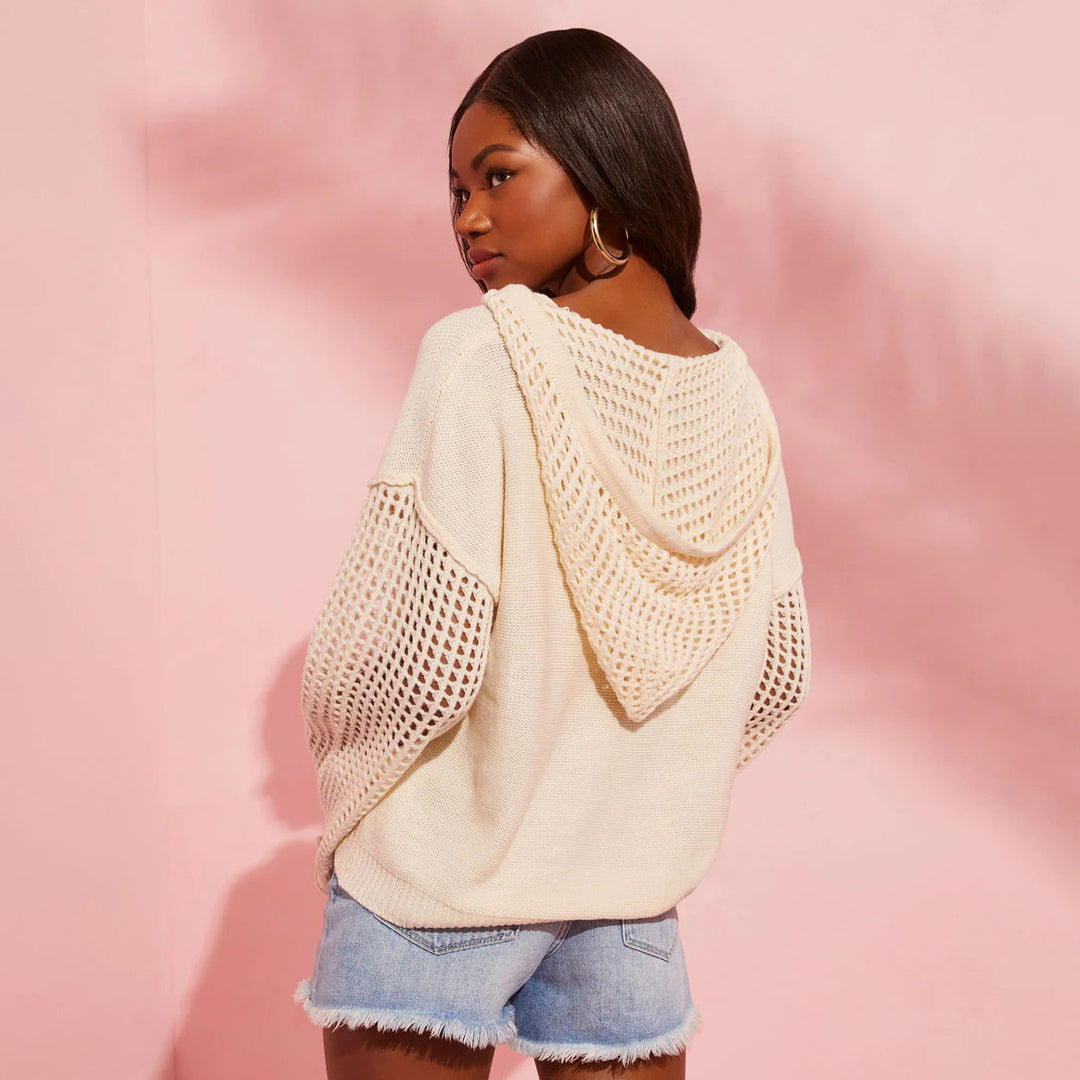 Ladies lightweight knit sweater Lune London