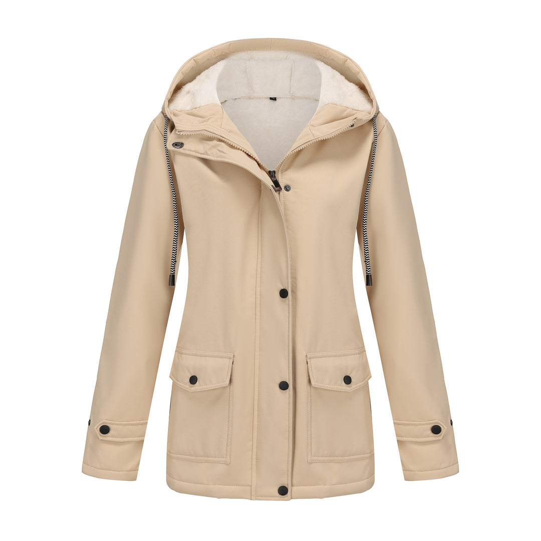 Women's outdoor sport jacket with warm fleece lining Lune London