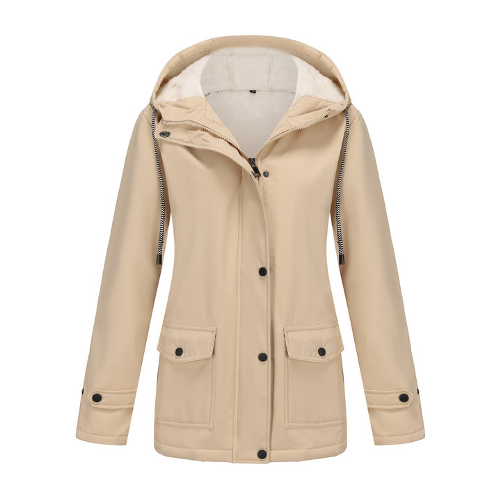 Women's outdoor sport jacket with warm fleece lining Lune London