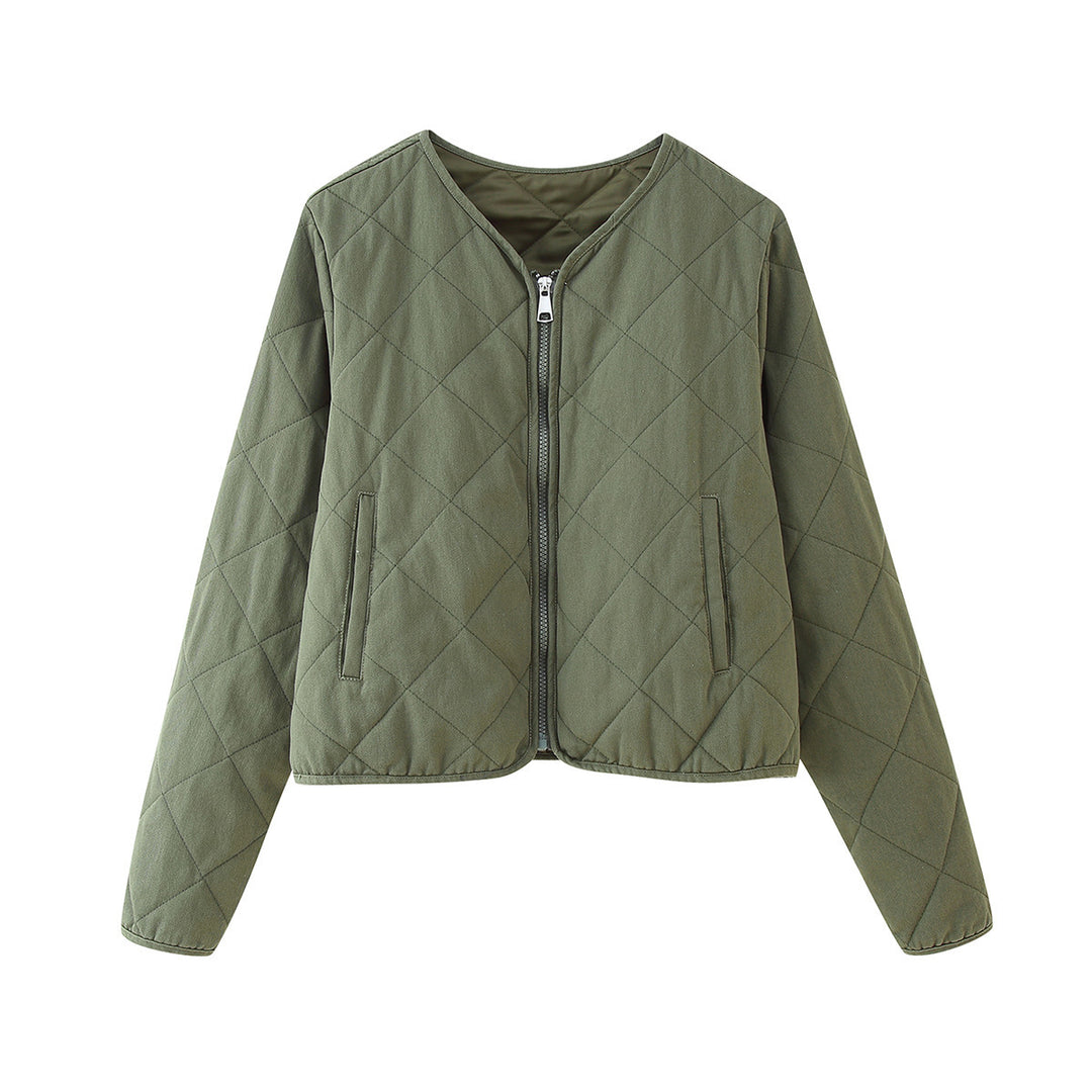 Ladies quilted leisure jacket with a light cut and practical pockets Lune London