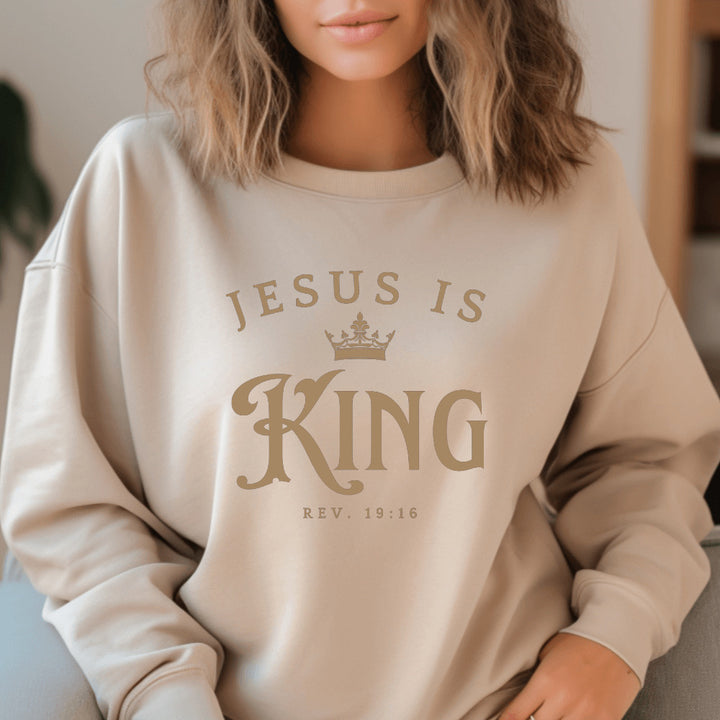 Sweatshirt pour femmes avec lettrage inspirant et coupe ample Chic & Stil