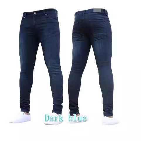 Men's Slim Fit Jeans with Stylish Seam Details Lune London
