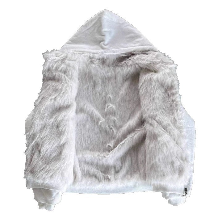 Veste à capuche douce et chaude pour femmes Chic & Stil