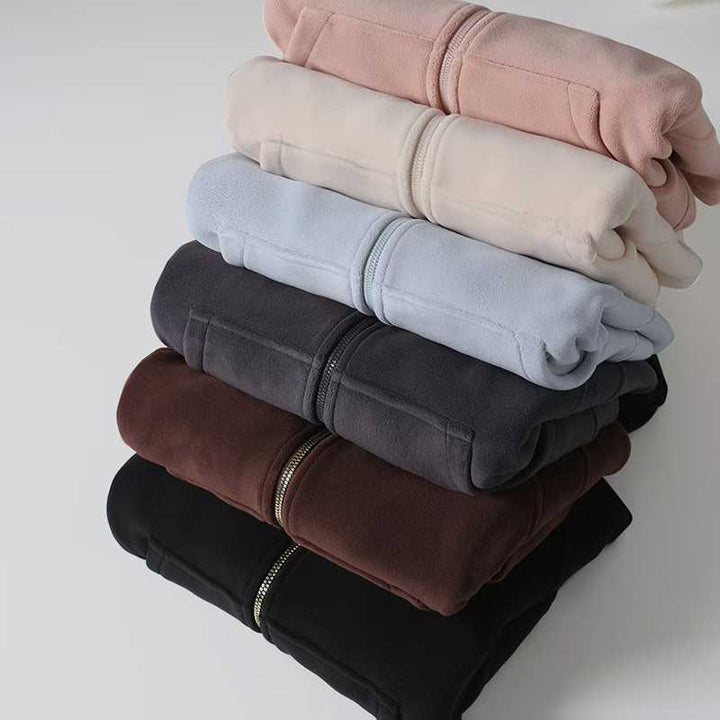 Haut zippé sportif pour femme avec doublure confortable Chic & Stil