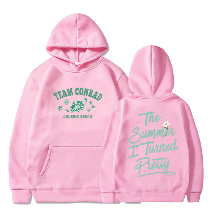 Sweat à capuche pour femmes avec imprimé floral et imprimé créatif Chic & Stil