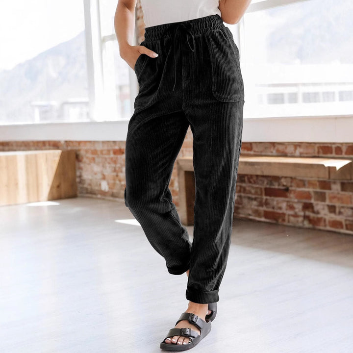Women Relaxed Pleated Lounge Pants Lune London