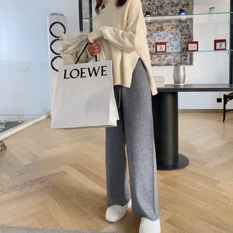 Wide Palazzo pants for women in soft material Lune London