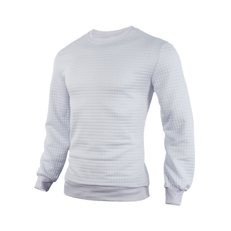 Men's sweatshirt with a unique waffle structure Lune London