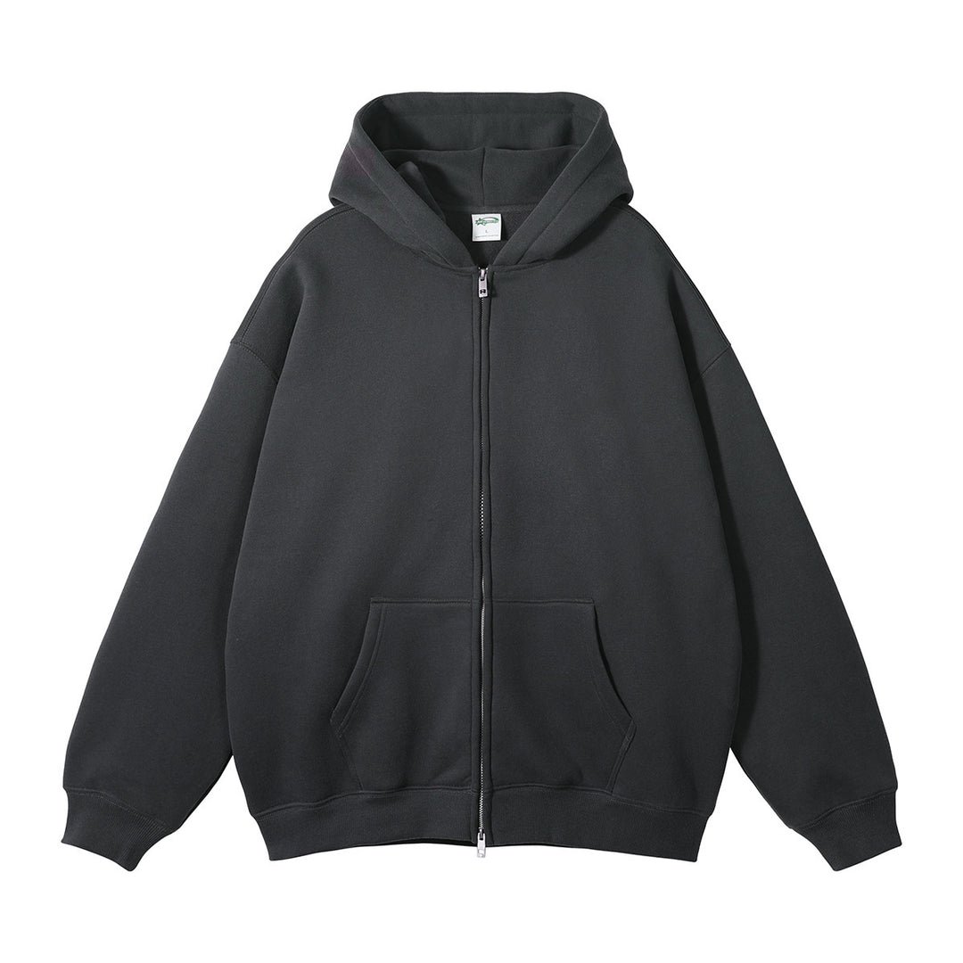 Hooded jacket for women with practical zipper Lune London