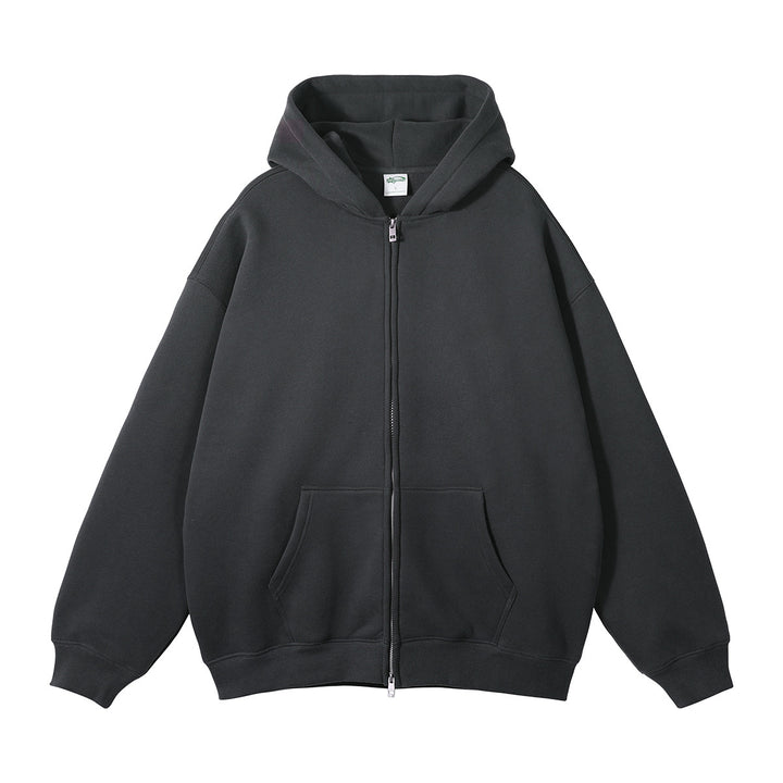 Hooded jacket for women with practical zipper Lune London