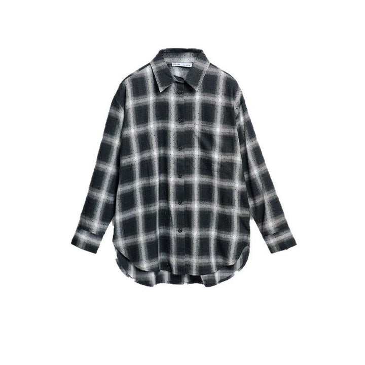 Square shirt for women with a casual cut and soft fabric Lune London