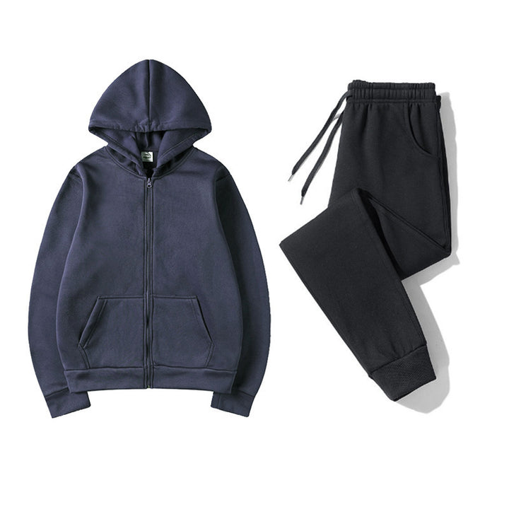 Women's sporty hoodie set with practical zipper and elastic waistband Lune London