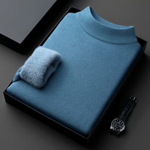 Warm turtleneck pullover for ladies made of high-quality cotton Lune London