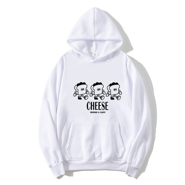 Women's hoodie with creative cartoon print Chic & Stil
