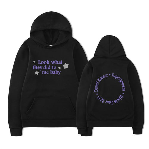 Women's hooded sweatshirt with creative slogan and unique design Chic & Stil