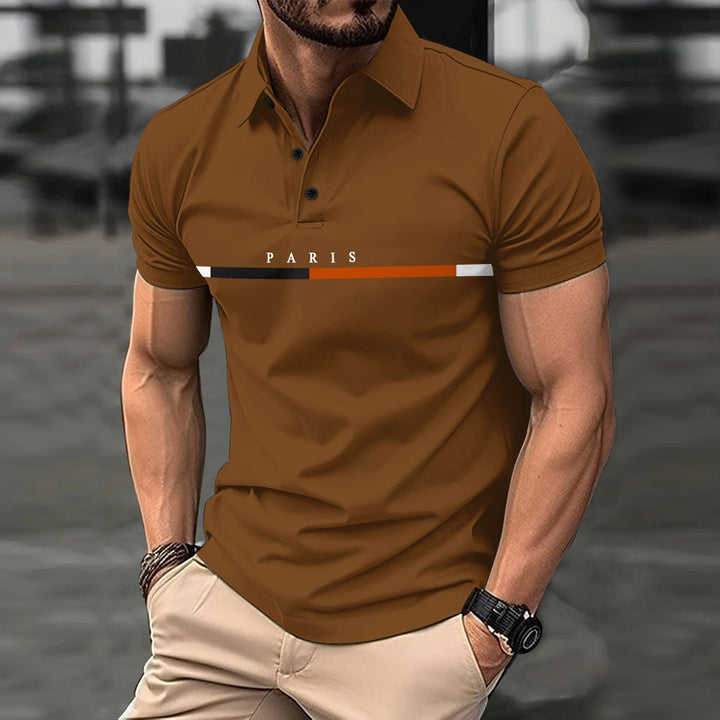 Men's Chic and Stylish Leisure Polo Shirt