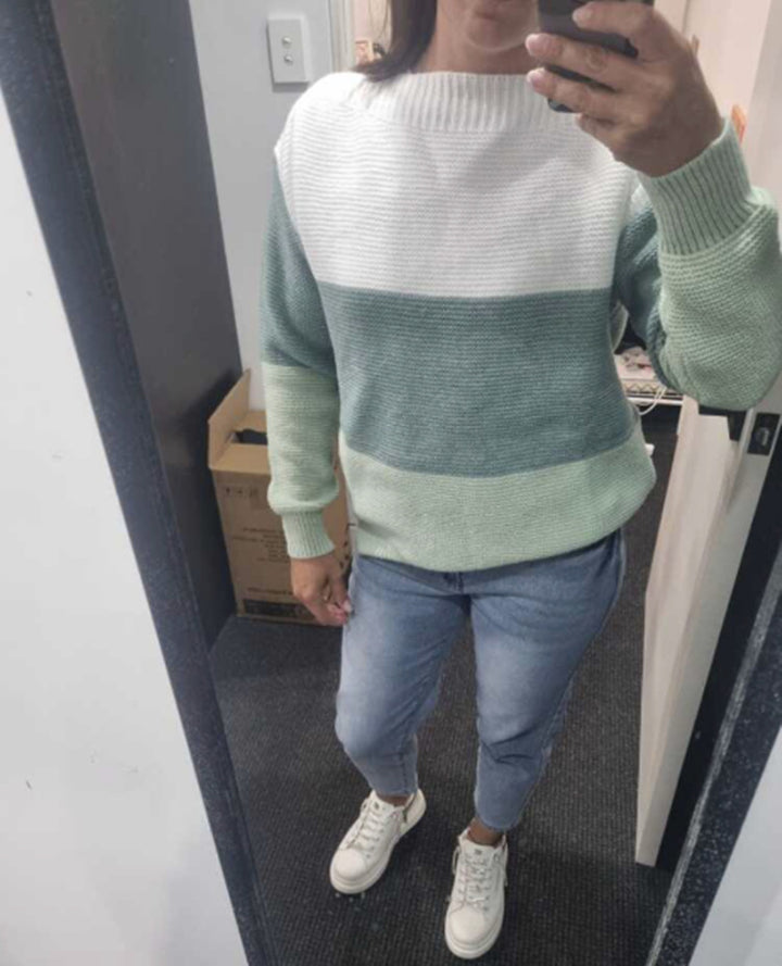 Woman Chic Sweater and Style
