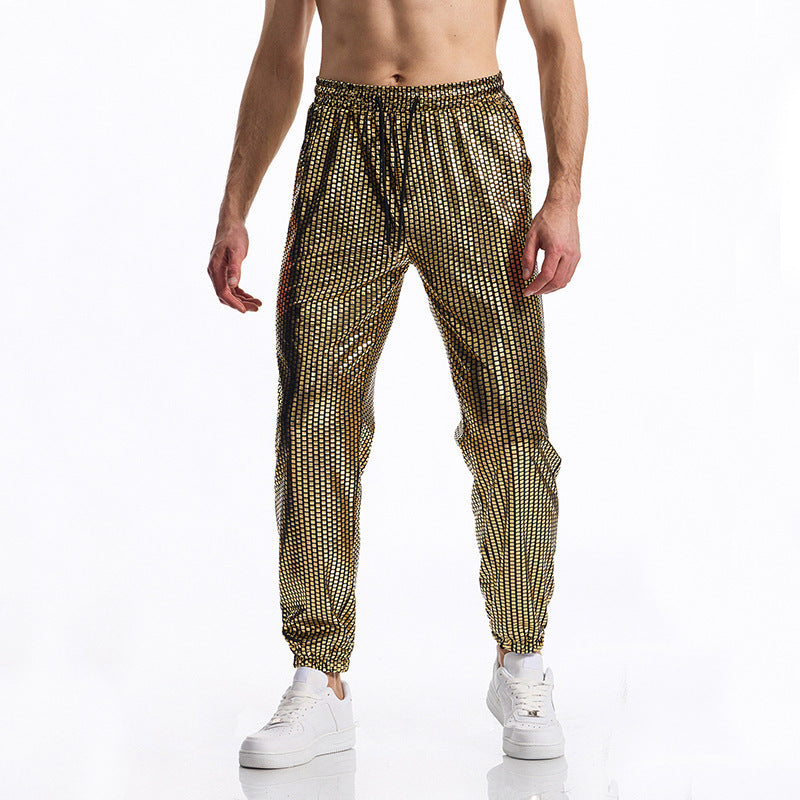 Men's breathable jogging pants with a modern polka dot design Lune London