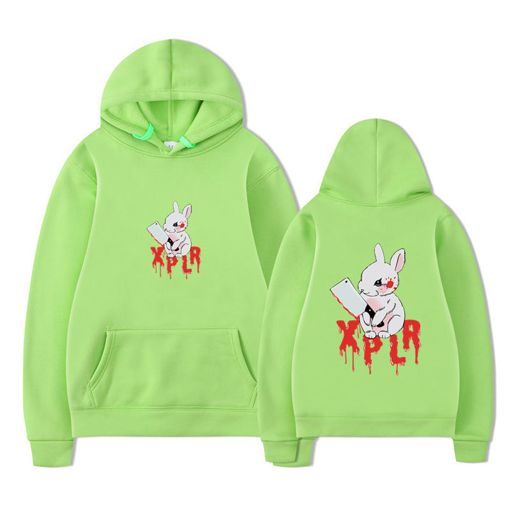 Women's hoodie with striking cartoon motif and comfortable fit Lune London