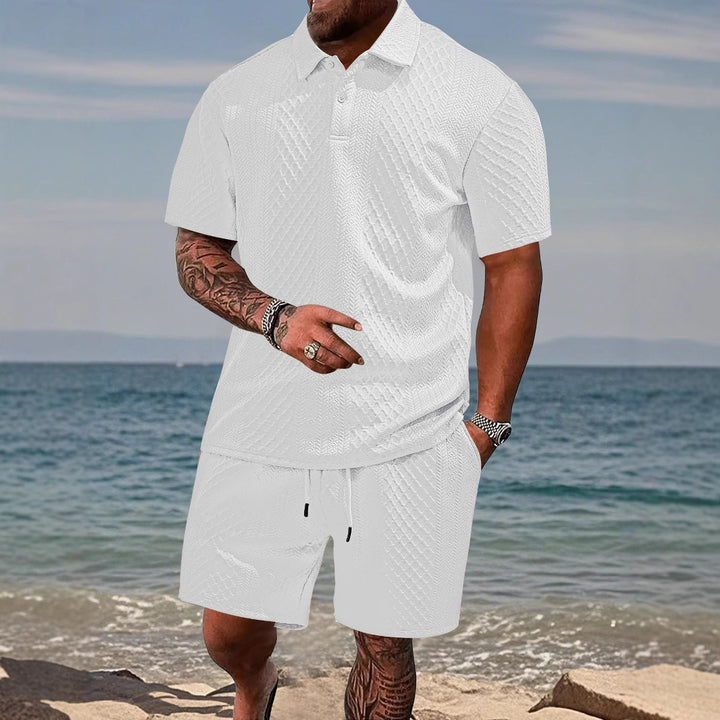 Men's Sport Polo Set and Shorts Lune London