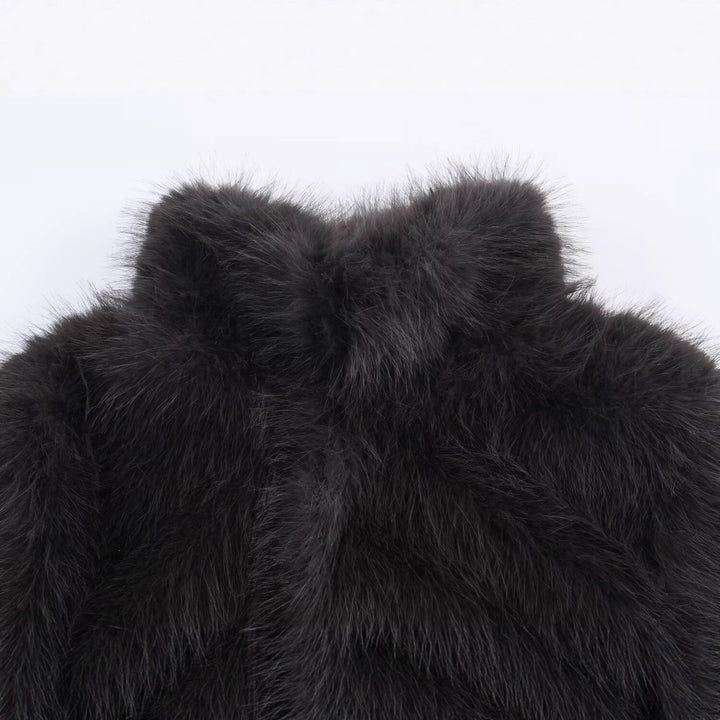 Veste en fausse fourrure à la mode pour femmes Chic & Stil