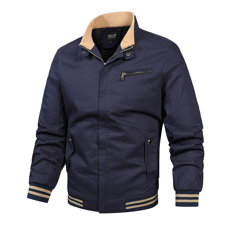 Stylish transition jacket for men with trendy contrasts Lune London