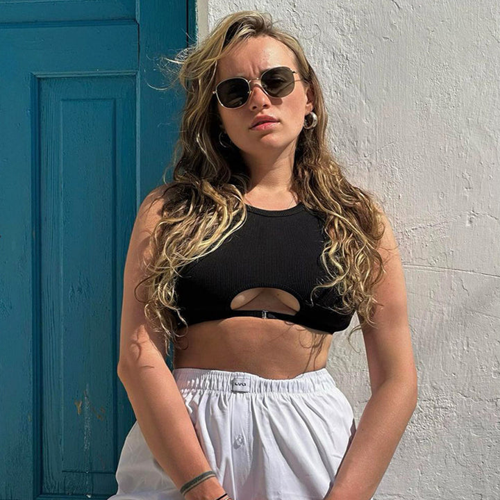 Ladies Ripp-Cut-Out-Bralette Lune London